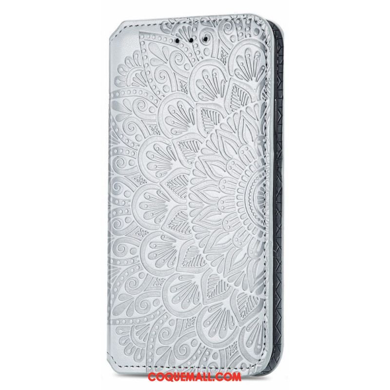 Flip Cover Samsung Galaxy M52 5G Simili Cuir Antiquaire