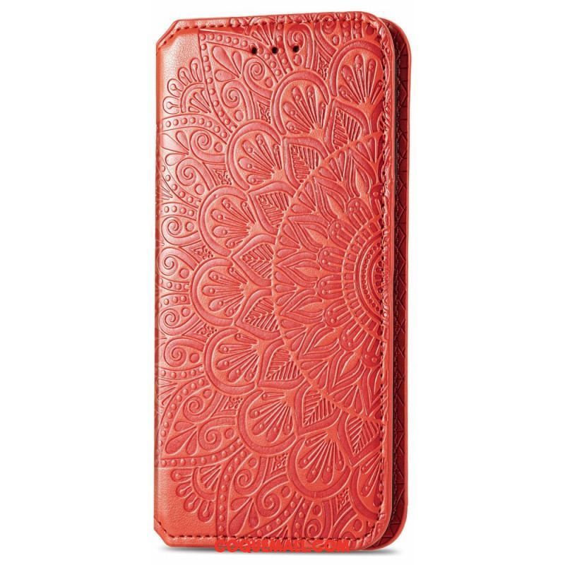 Flip Cover Samsung Galaxy M52 5G Simili Cuir Antiquaire