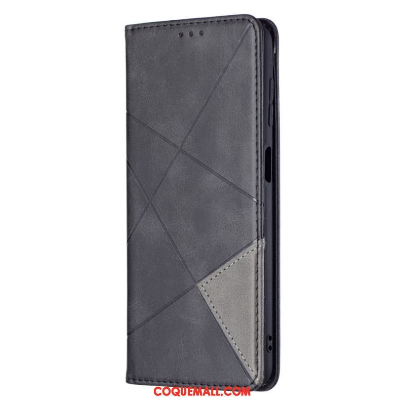 Flip Cover Samsung Galaxy M52 5G Simili Cuir Pattern