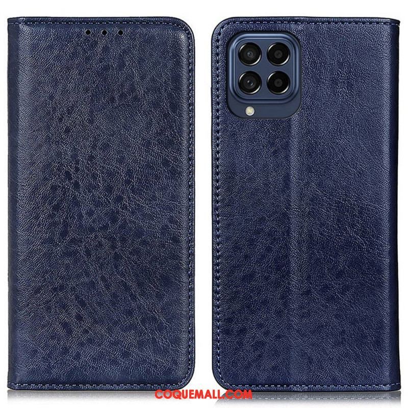 Flip Cover Samsung Galaxy M53 5G Texture Cuir