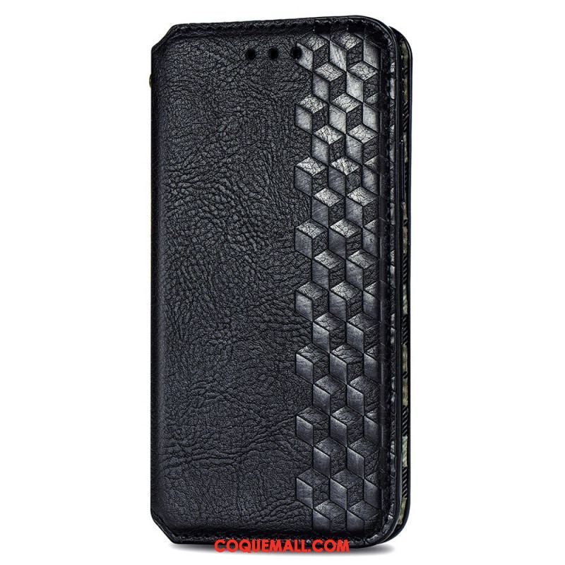 Flip Cover Samsung Galaxy M53 Effet Cuir Motif