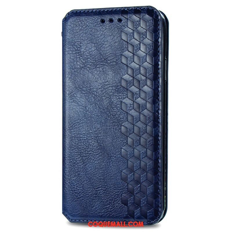 Flip Cover Samsung Galaxy M53 Effet Cuir Motif