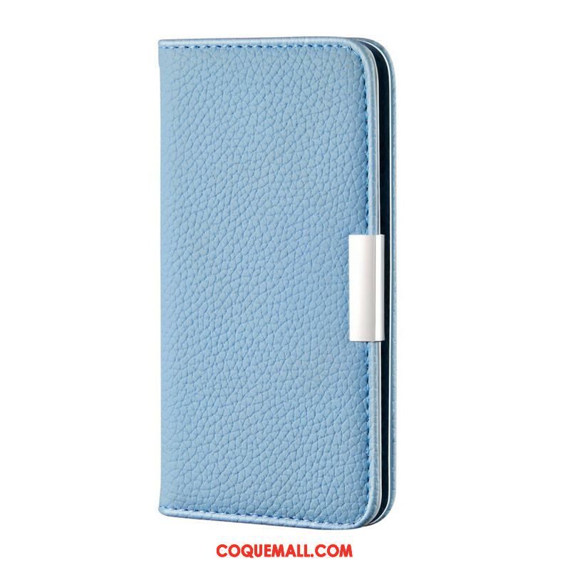 Flip Cover Samsung Galaxy Note 20 Simili Cuir Litchi Ultra Chic