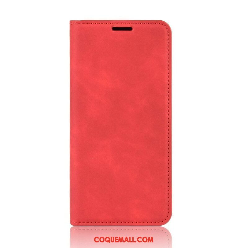 Flip Cover Samsung Galaxy S20 FE Effet Cuir Douceur