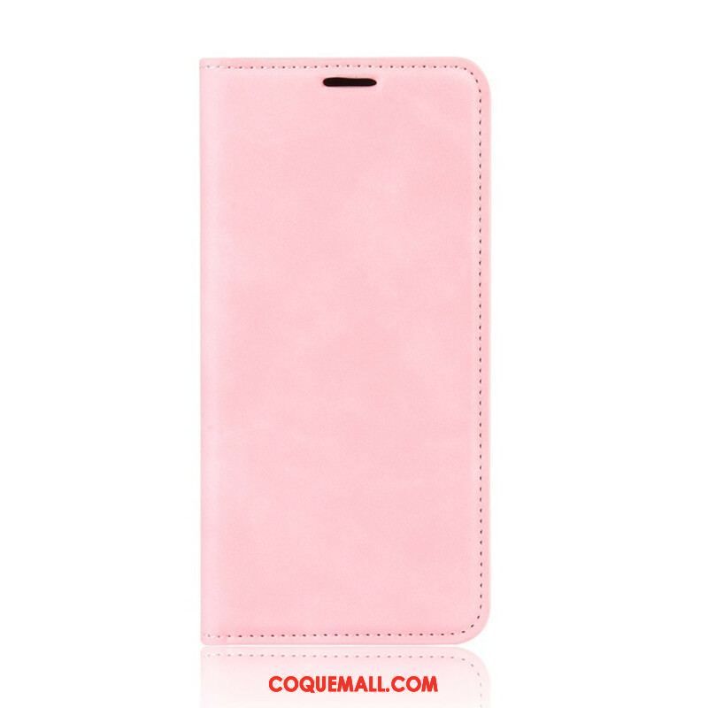 Flip Cover Samsung Galaxy S20 FE Effet Cuir Douceur