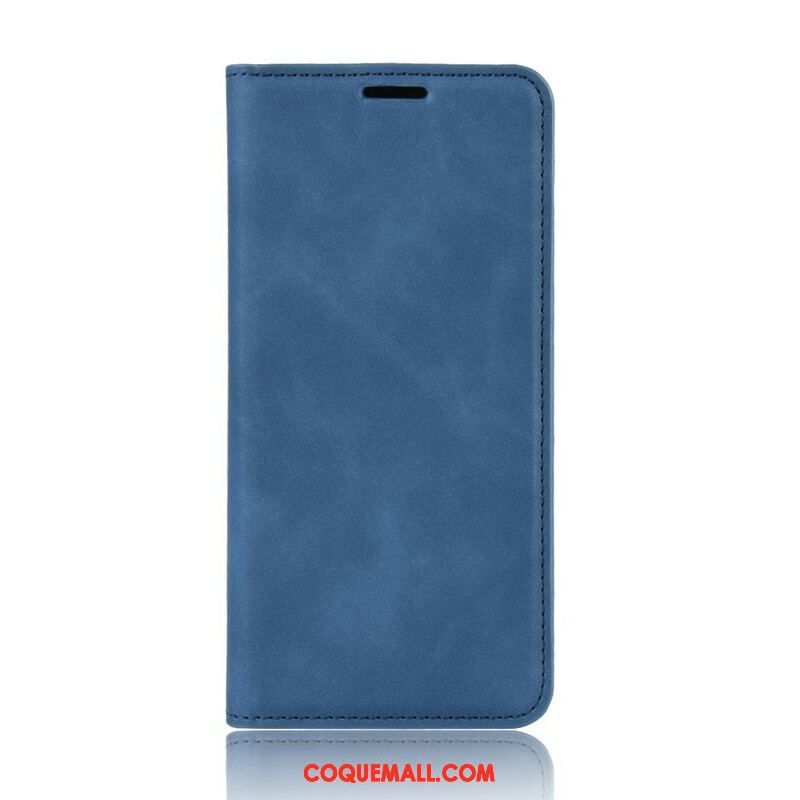 Flip Cover Samsung Galaxy S20 FE Effet Cuir Douceur