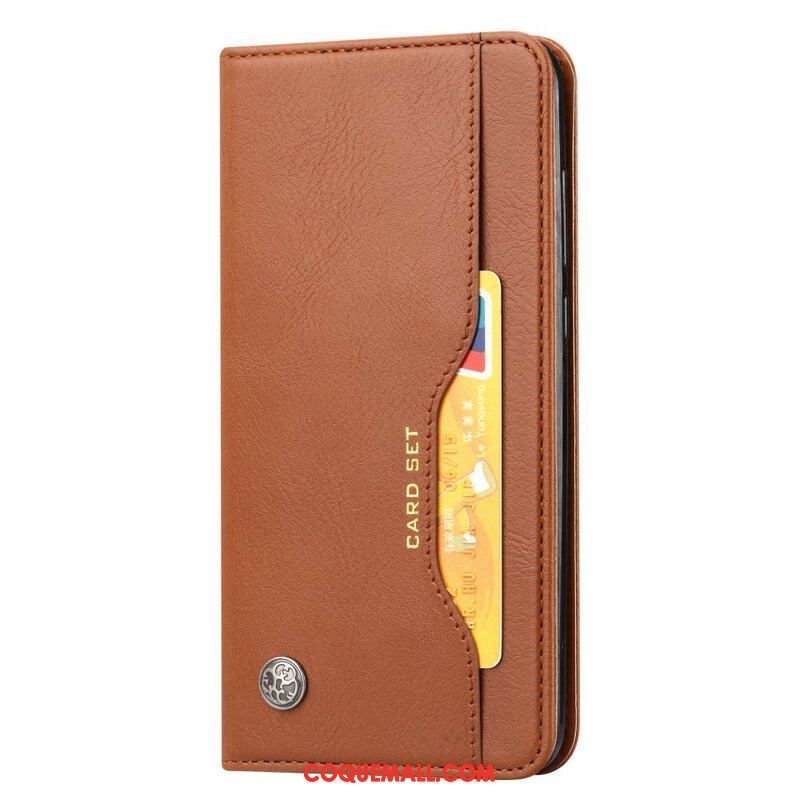 Flip Cover Samsung Galaxy S20 Plus / S20 Plus 5G Simili Cuir Porte-Cartes