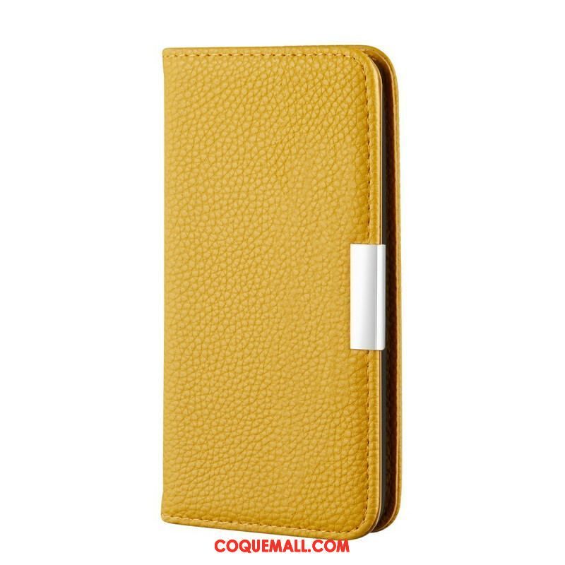 Flip Cover Samsung Galaxy S20 Plus / S20 Plus 5G simili Cuir Litchi Ultra Chic