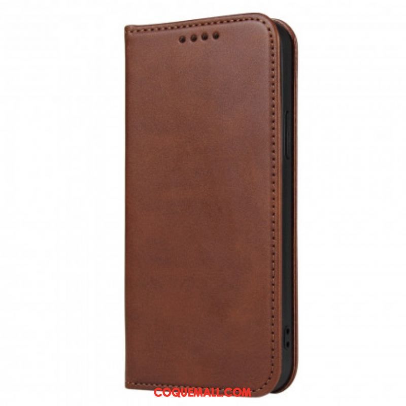 Flip Cover Samsung Galaxy S21 5G Effet Cuir Business Style