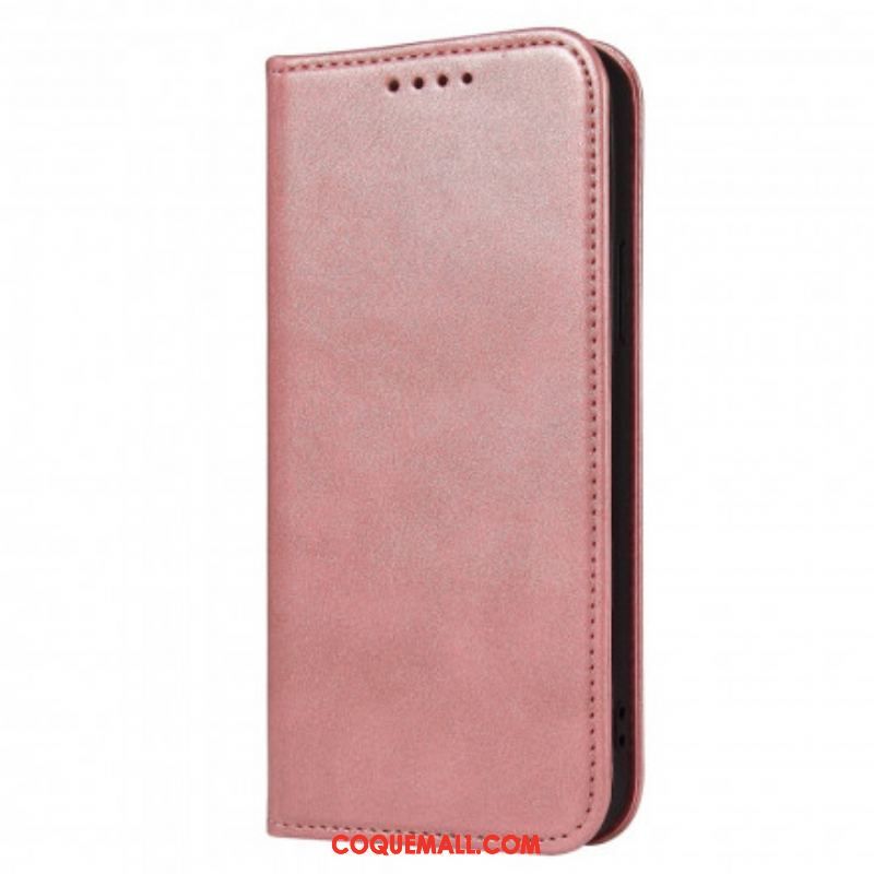 Flip Cover Samsung Galaxy S21 5G Effet Cuir Business Style