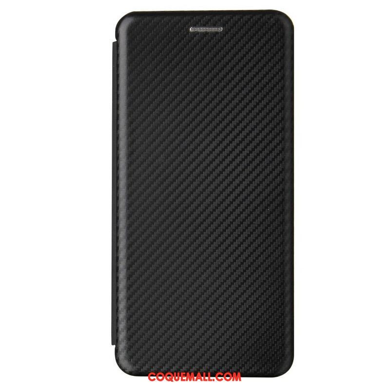 Flip Cover Samsung Galaxy S21 5G Fibre Carbone