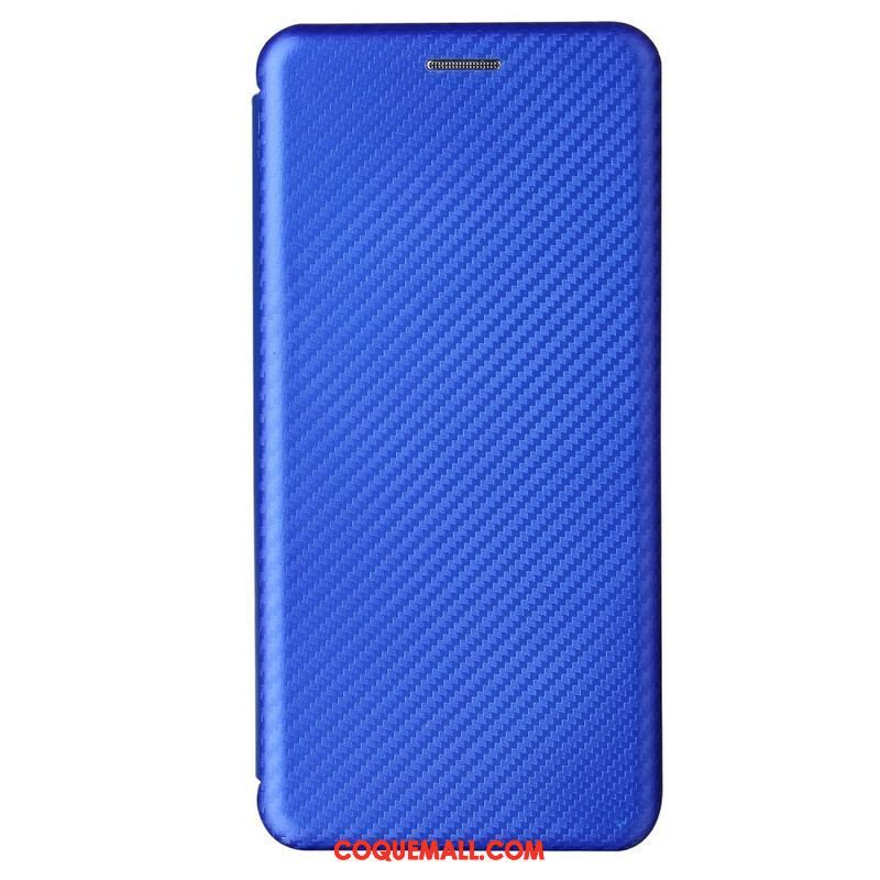 Flip Cover Samsung Galaxy S21 5G Fibre Carbone