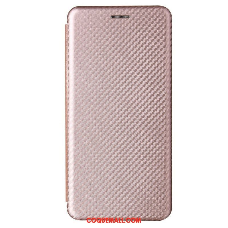 Flip Cover Samsung Galaxy S21 5G Fibre Carbone