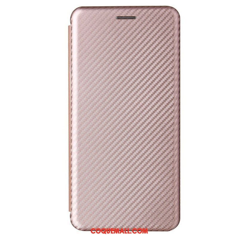 Flip Cover Samsung Galaxy S21 5G Fibre Carbone