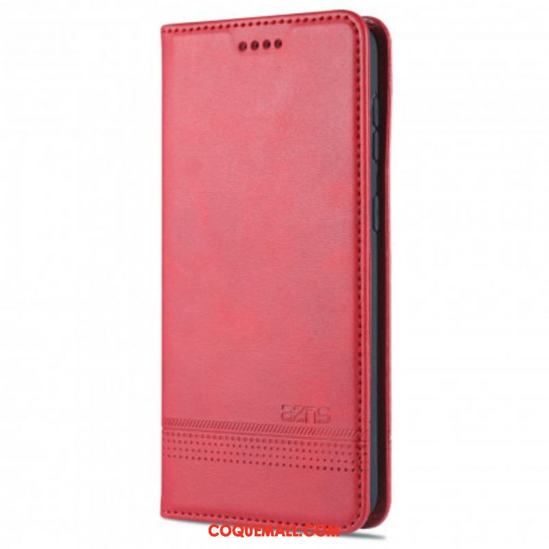 Flip Cover Samsung Galaxy S21 5G Style Cuir AZNS