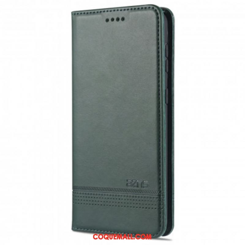 Flip Cover Samsung Galaxy S21 5G Style Cuir AZNS