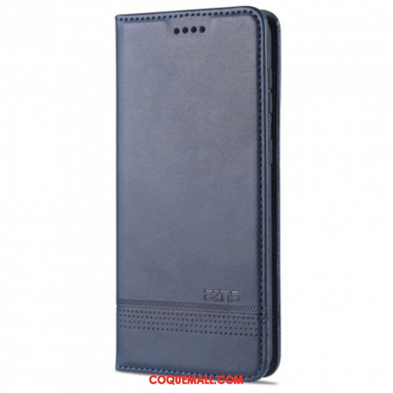 Flip Cover Samsung Galaxy S21 5G Style Cuir AZNS