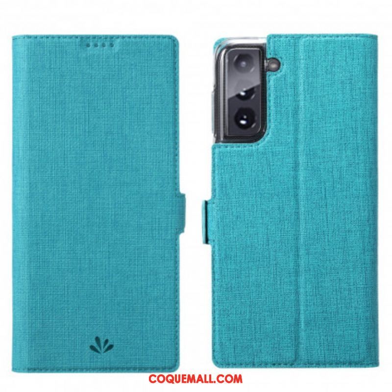 Flip Cover Samsung Galaxy S21 5G Texturée VILI DMX