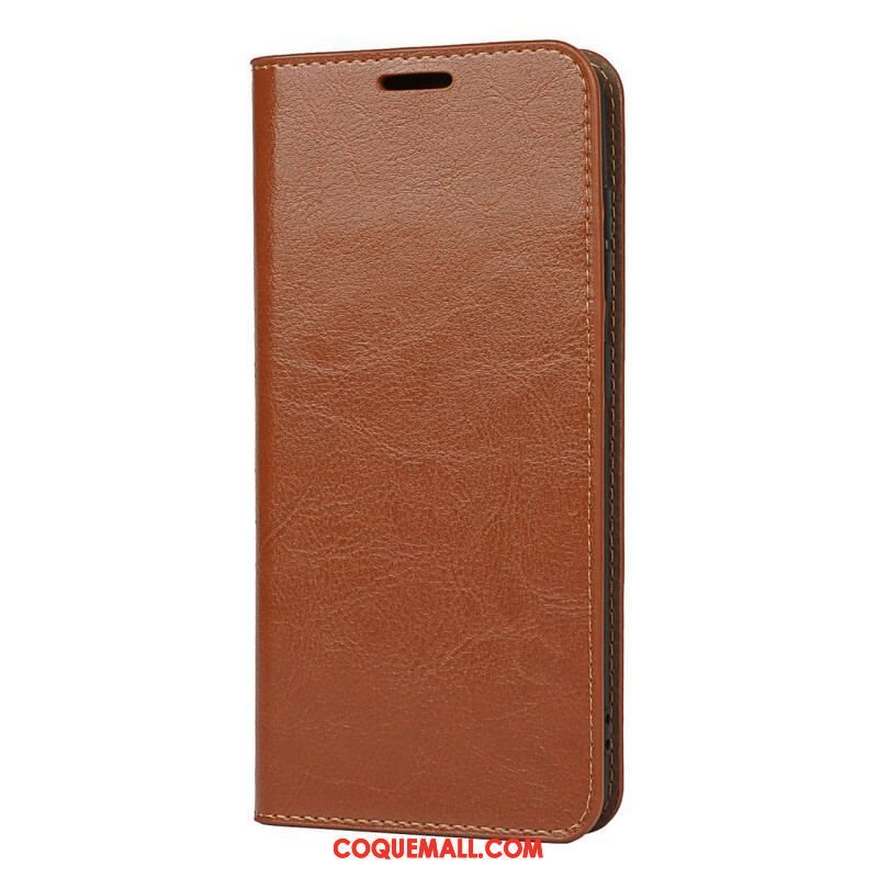 Flip Cover Samsung Galaxy S21 FE Cuir Véritable