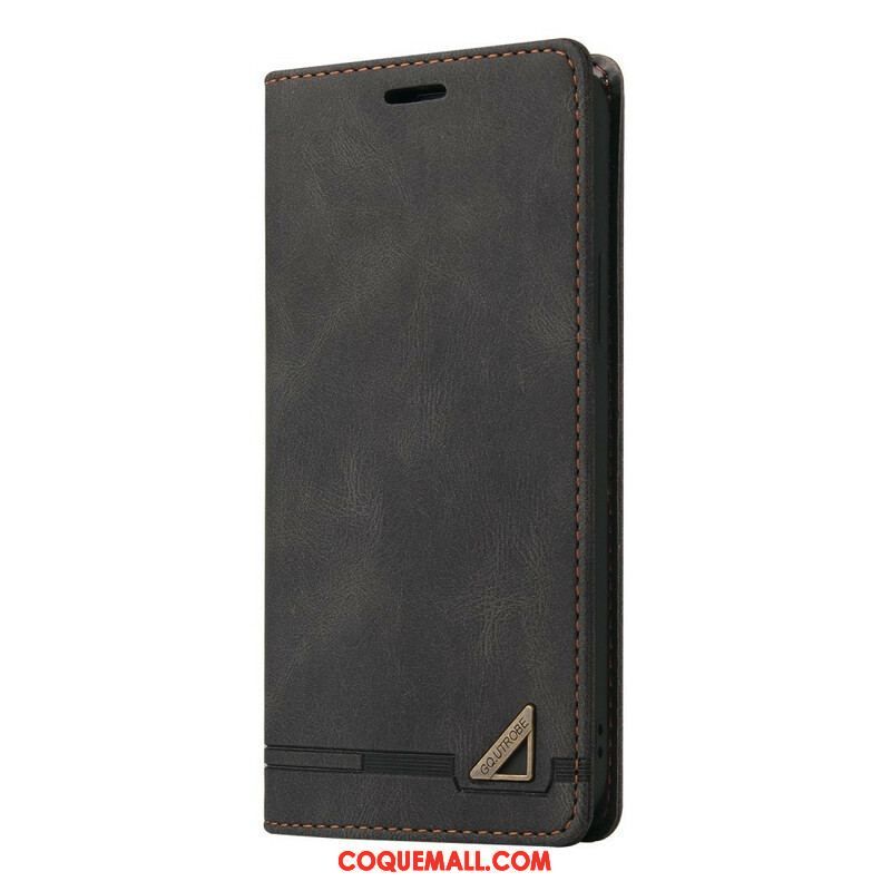 Flip Cover Samsung Galaxy S21 FE Simili Cuir GQ.UTROBE