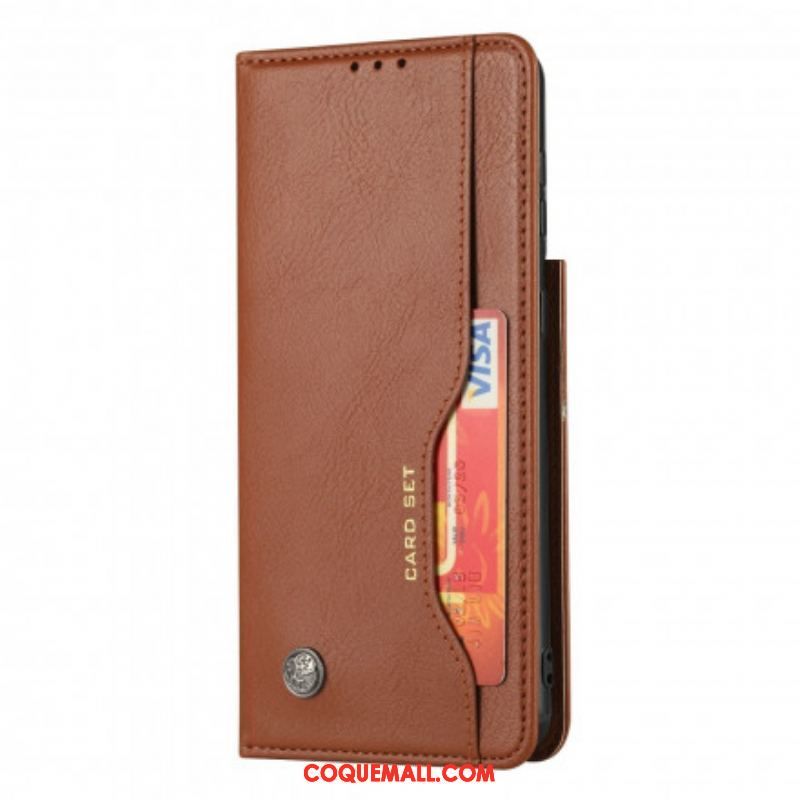 Flip Cover Samsung Galaxy S21 Plus 5G Simili Cuir Porte-Cartes