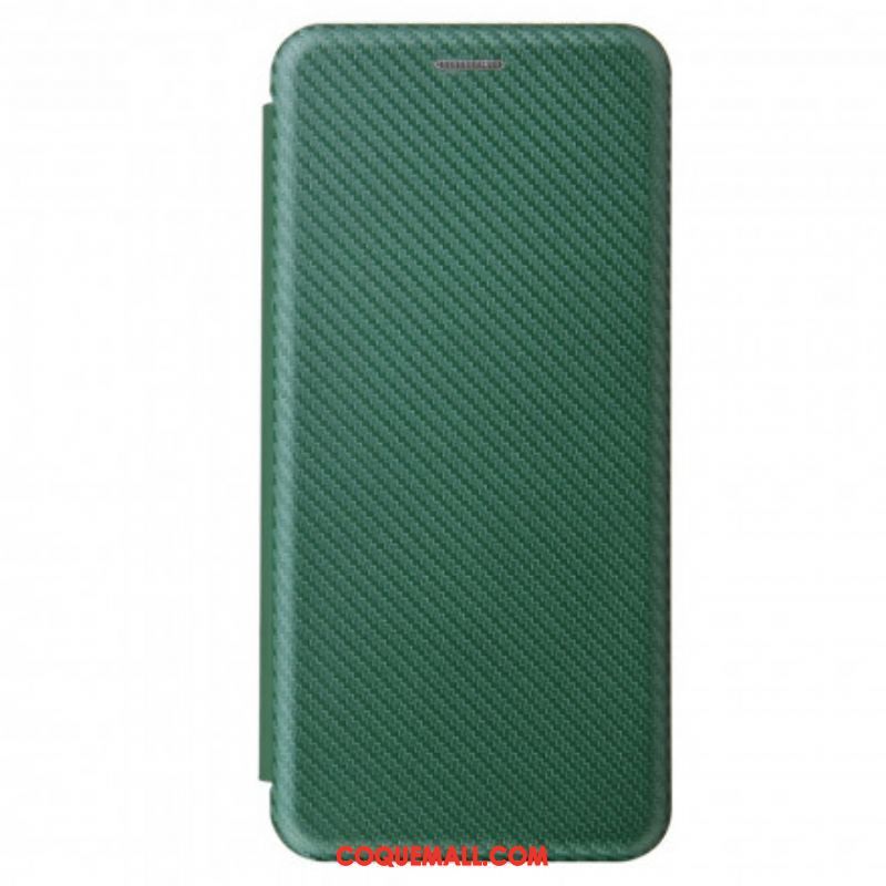 Flip Cover Samsung Galaxy S21 Ultra 5G Fibre Carbone