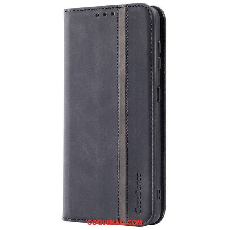 Flip Cover Samsung Galaxy S22 5G Simili Cuir CASEDANCE