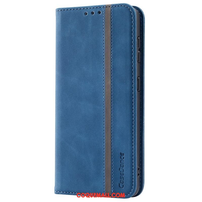 Flip Cover Samsung Galaxy S22 5G Simili Cuir CASEDANCE