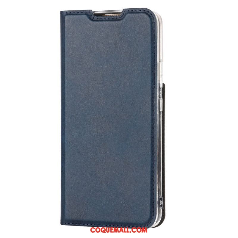 Flip Cover Samsung Galaxy S22 5G Simili Cuir Classe à Lanière