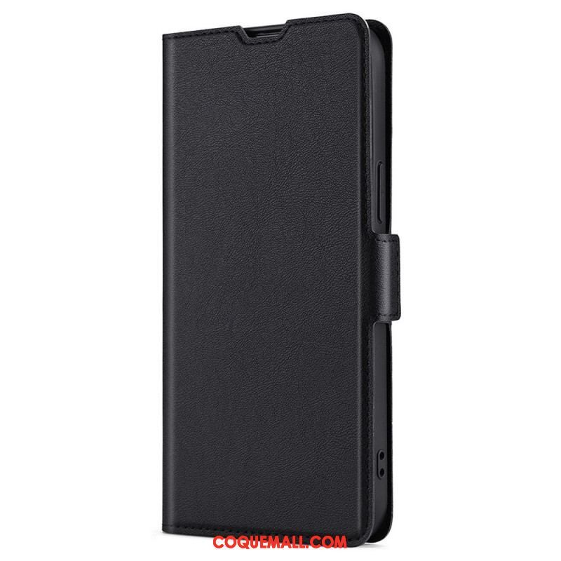 Flip Cover Samsung Galaxy S22 Ultra 5G Simili Cuir Classique