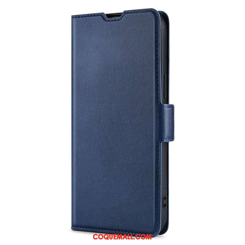 Flip Cover Samsung Galaxy S22 Ultra 5G Simili Cuir Classique