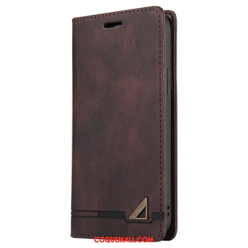 Flip Cover Samsung Galaxy S22 Ultra 5G Simili Cuir GQ.UTROBE