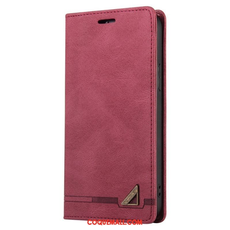 Flip Cover Samsung Galaxy S22 Ultra 5G Simili Cuir GQ.UTROBE