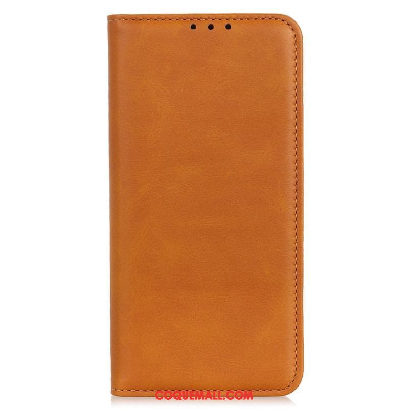 Flip Cover Samsung Galaxy S23 5G Cuir Fendu