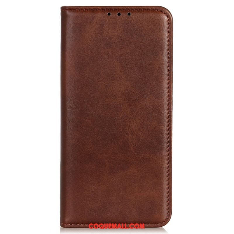 Flip Cover Samsung Galaxy S23 5G Cuir Fendu