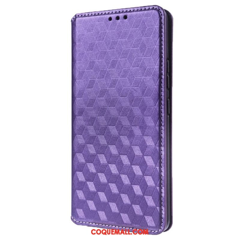 Flip Cover Samsung Galaxy S23 5G Motif 3D