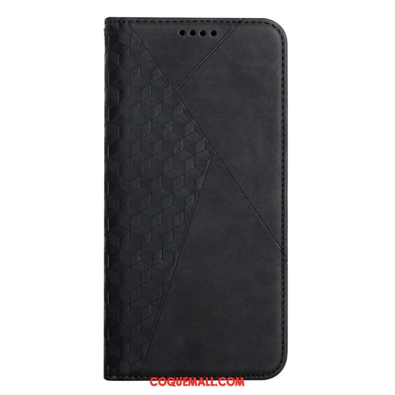 Flip Cover Samsung Galaxy S23 5G Style Cuir Motif 3D