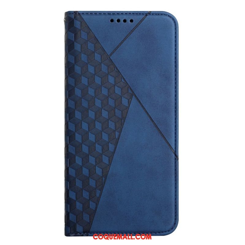 Flip Cover Samsung Galaxy S23 5G Style Cuir Motif 3D