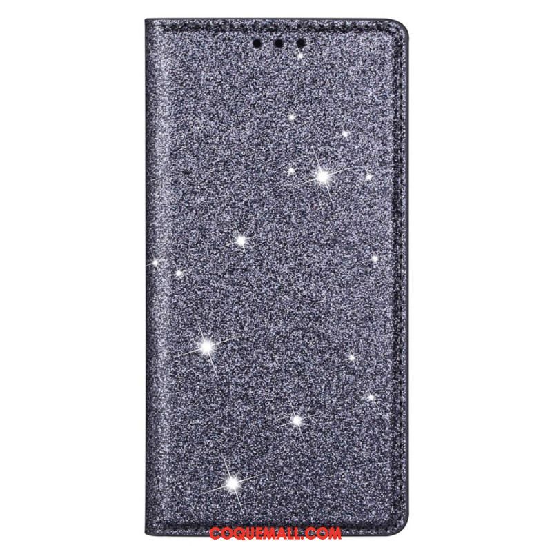 Flip Cover Samsung Galaxy S23 5G Style Paillettes