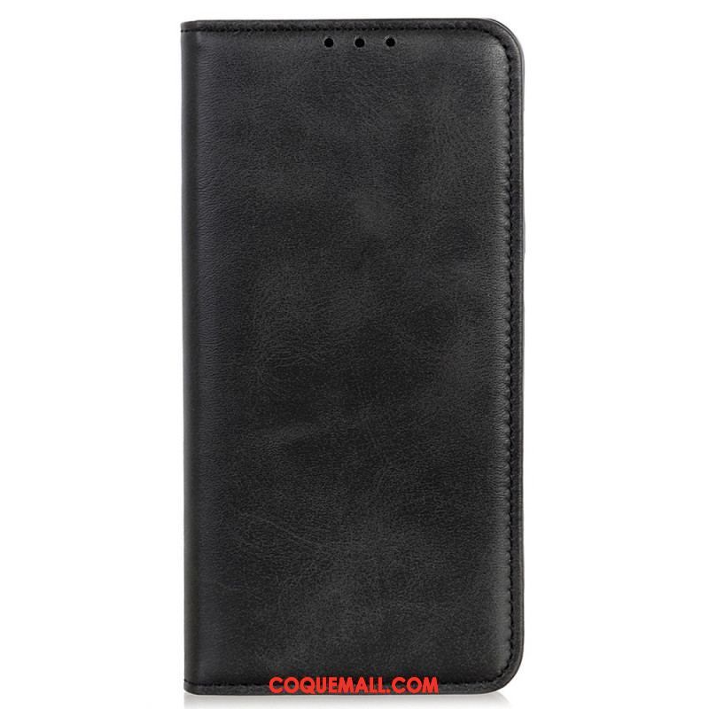 Flip Cover Samsung Galaxy S23 Plus 5G Cuir Fendu