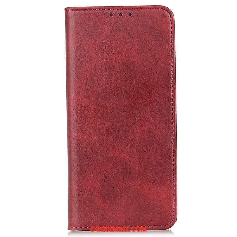 Flip Cover Samsung Galaxy S23 Plus 5G Cuir Fendu