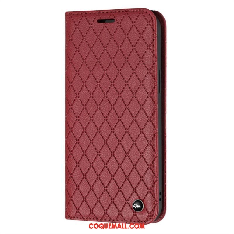 Flip Cover Samsung Galaxy S23 Ultra 5G Losanges RFID