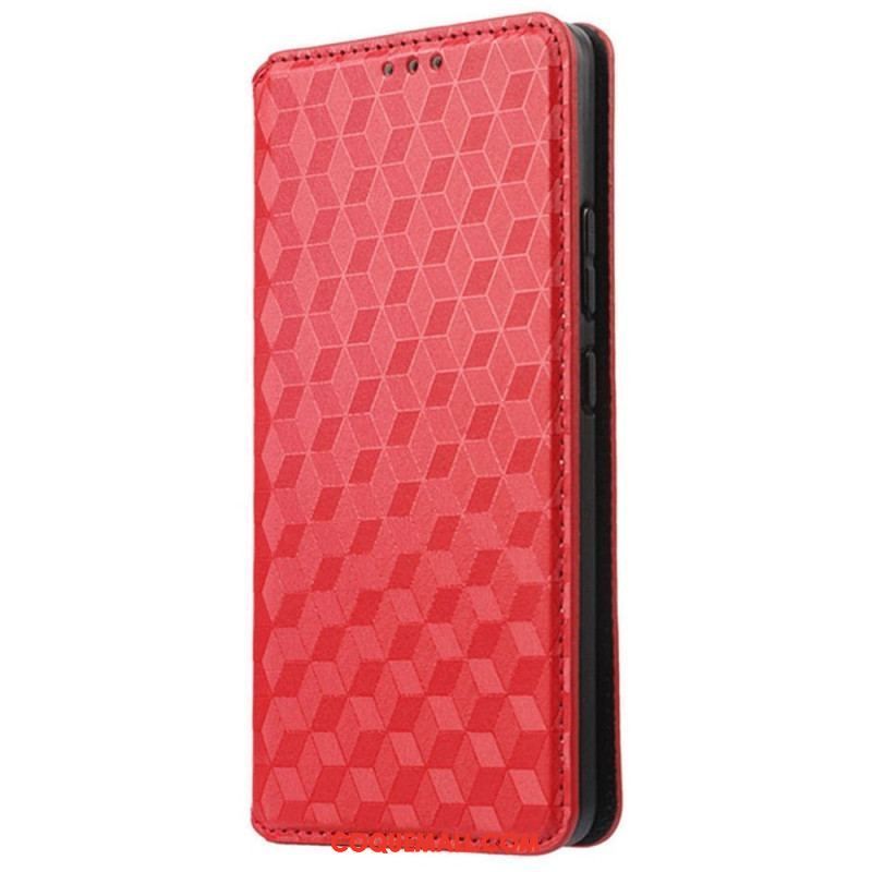 Flip Cover Samsung Galaxy S23 Ultra 5G Motif 3D