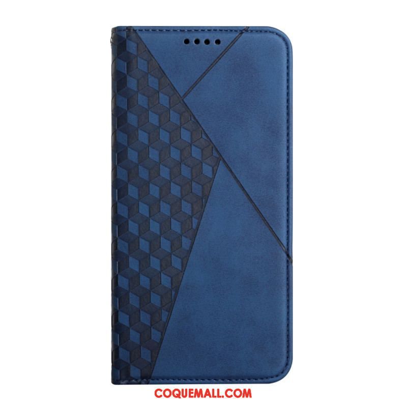 Flip Cover Samsung Galaxy S23 Ultra 5G Style Cuir Motif 3D