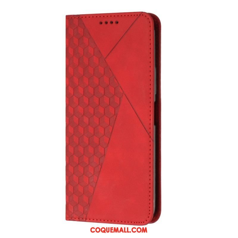 Flip Cover Sony Xperia 1 IV Style Cuir Motif 3D