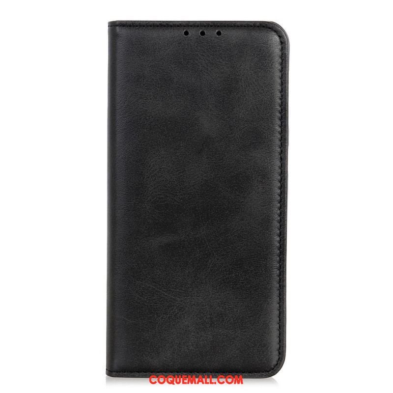 Flip Cover Sony Xperia 10 IV Cuir Fendu