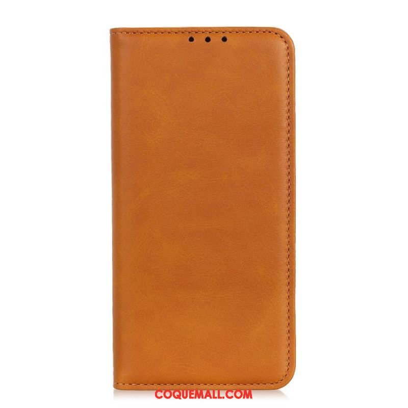 Flip Cover Sony Xperia 10 IV Cuir Fendu