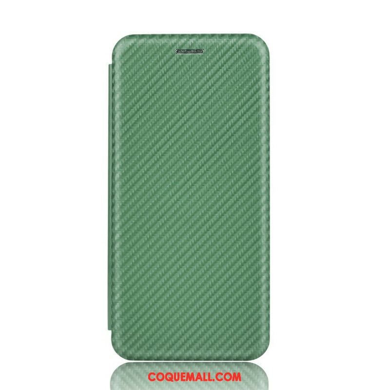 Flip Cover Sony Xperia 5 II Silicone Carbone Coloré