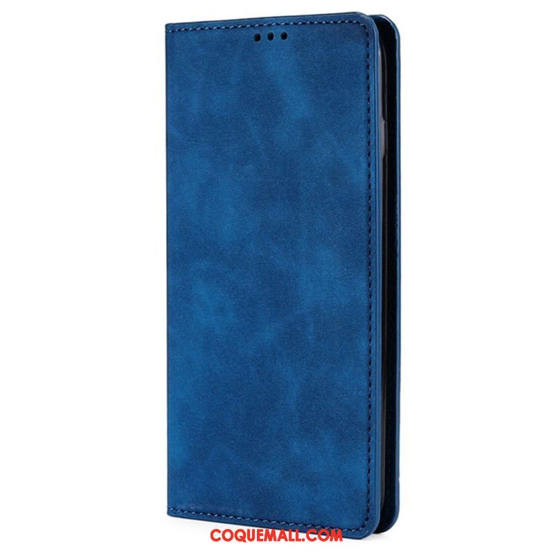 Flip Cover Sony Xperia 5 IV Simili Cuir Élégant