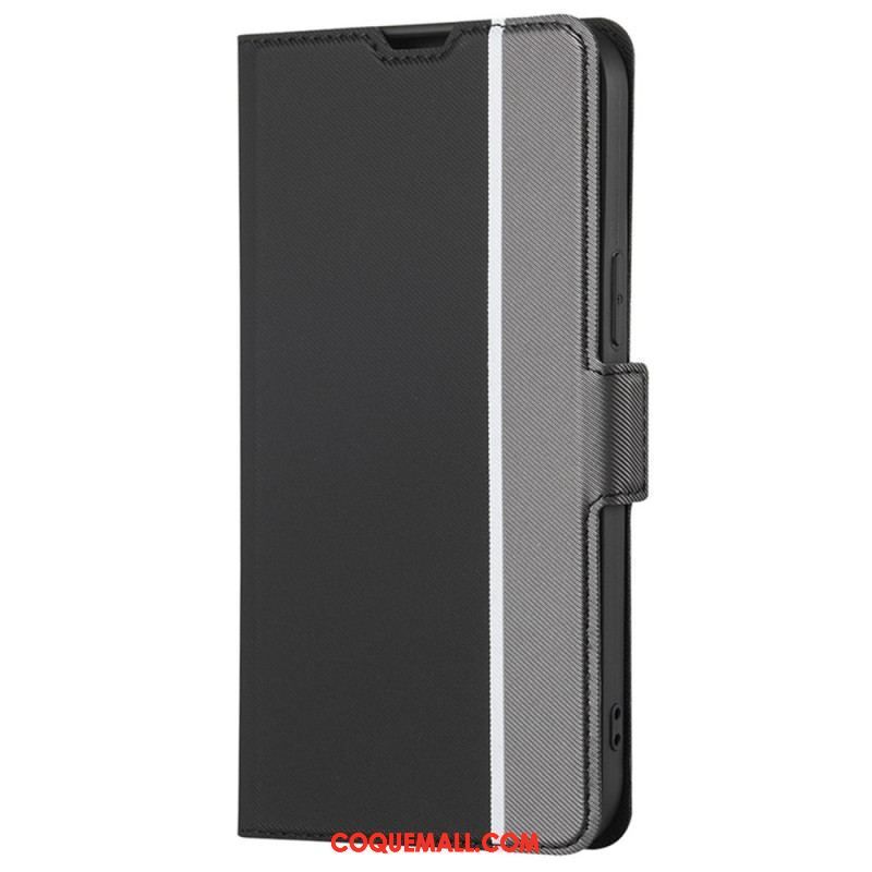 Flip Cover Sony Xperia 5 IV Ultra Fine Bicolore